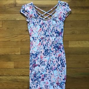 Body-con Floral Midi Size Sm